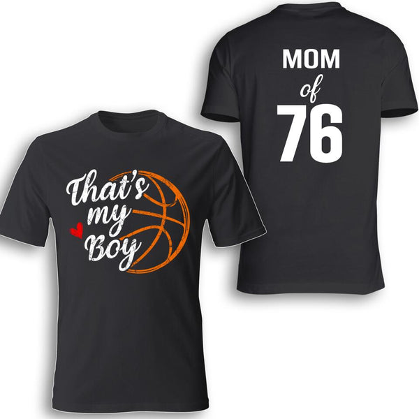 Custom Personalized Basketball T-Shirt with custom Name & Number, Vintage Style, Sport Gifts For Mom NTB0318B03DP