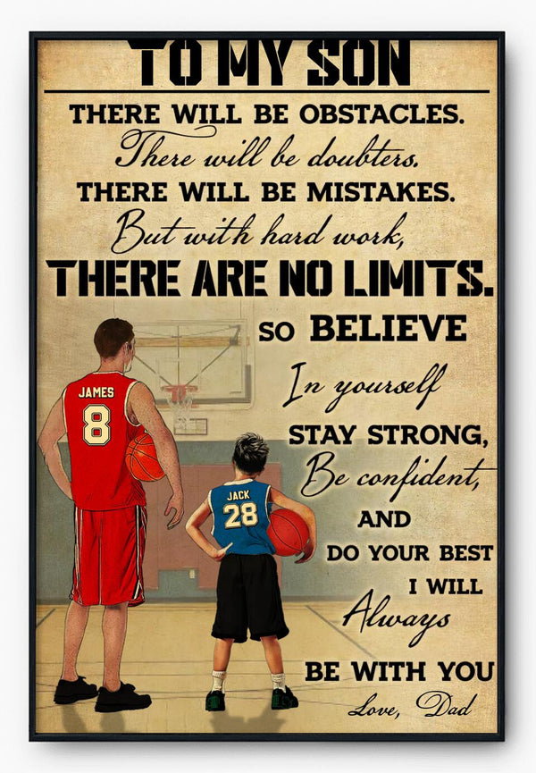 Custom Personalized Basketball Poster, Canvas, Sport Gifts For Mom, Basketball Lover Gifts, Personalized Basketball Gifts, Gift For A Basketball Player With Custom  LTL0312C01SA