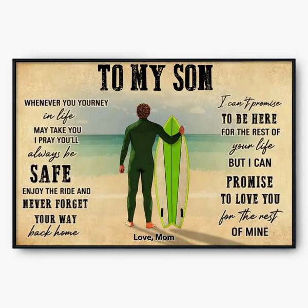 Surfing Poster, Canvas with custom Landscapes & Appearance, Surfing Gift, Gifts For Surfers, Sport Gifts For Son and Daughter, Surfing Lover Gifts Lovers LLL0714C02HV