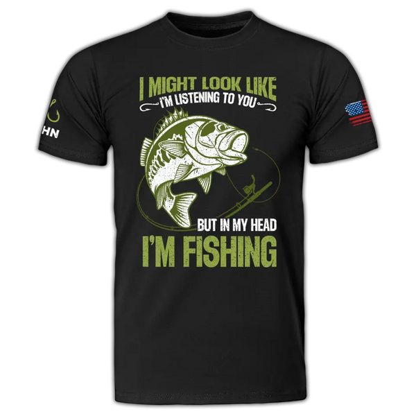 Custom Personalized Fishing Apparel with custom Name & Appearance, Fishing Gifts For Dad, Gifts For Fishing Dad LLL0512C03SA