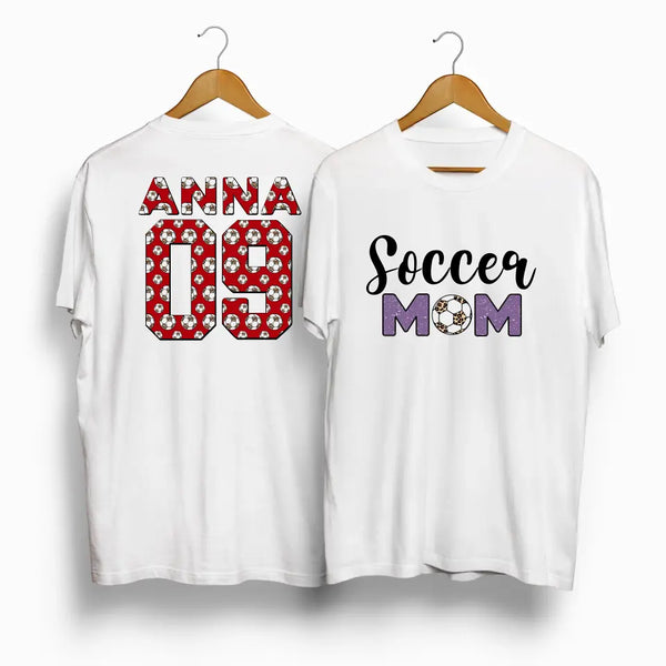 Custom Personalized Soccer Apparel with custom Name, Number & Appearance, Soccer Mom, Soccer Mom Gifts  LLL0524C01SA
