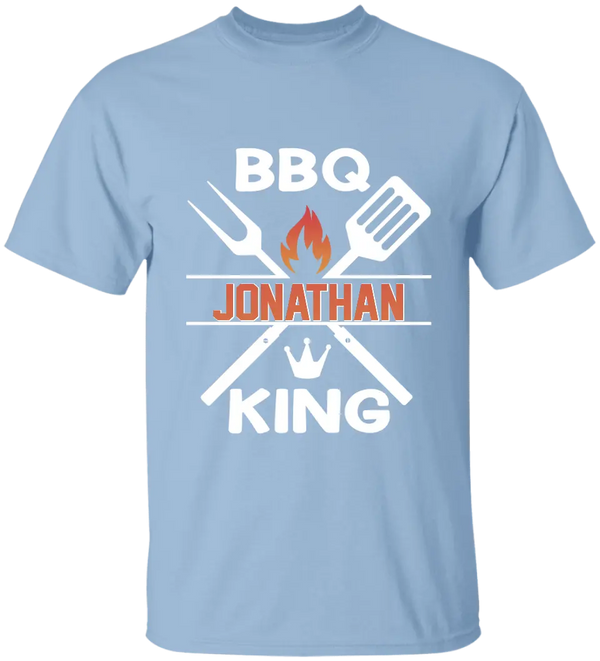 Custom Personalized Bbq Apparel, Bbq King T Shirts,Gifts For Bbq Lovers  LLL0608C03HV