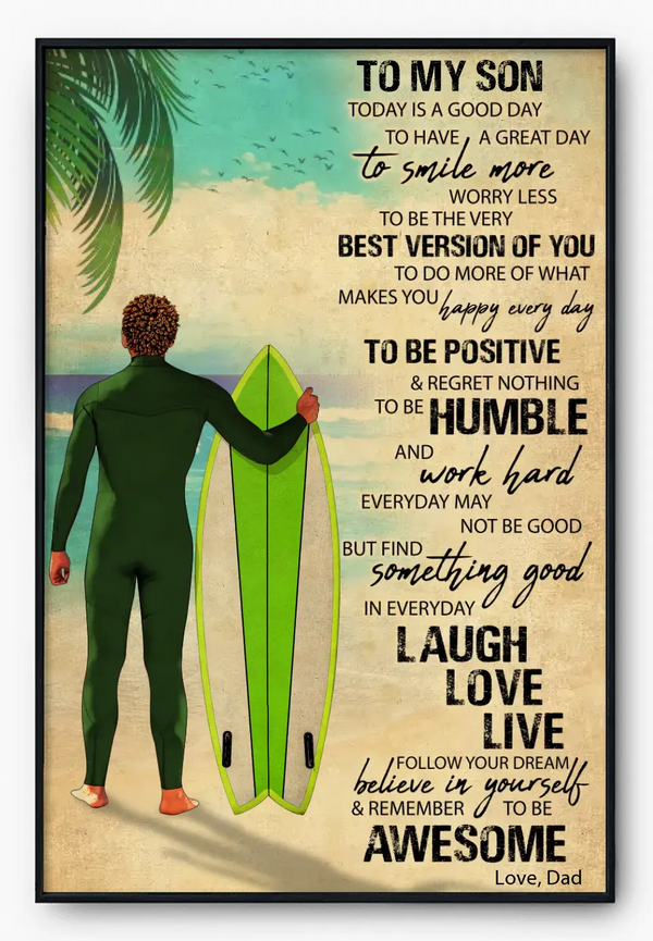 Surfing Poster, Canvas with custom Landscapes & Appearance, Surfing Gift, Gifts For Surfers, Sport Gifts For Son and Daughter, Surfing Lover Gifts Lovers LLL0710C03SA