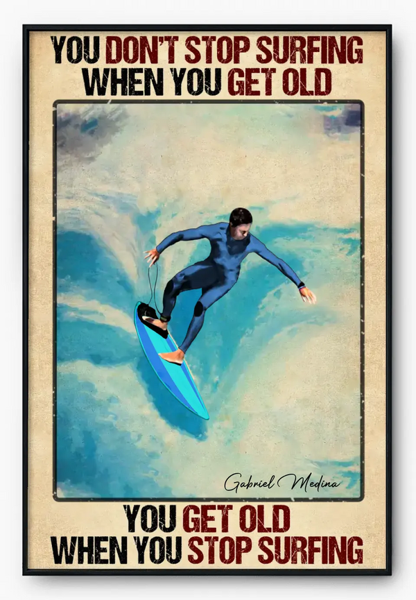 Surfing Poster, Canvas with custom  Appearance, Surfing Gift, Gifts For Surfers, Sport Gifts For Son, Surfing Lover Gifts Lovers LLL0718C02HV