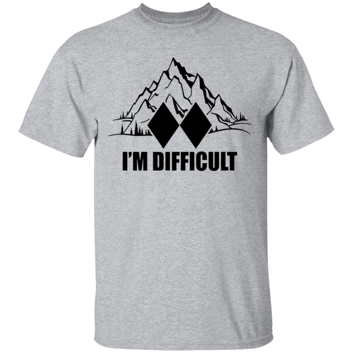 I'm Difficult Skiing Black Diamond - Unitrophy