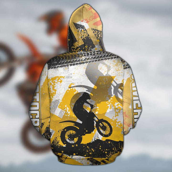 Motocross Racing Name Number Club & Country Personalized Hoodie Dbq0821S04Dn - Unitrophy
