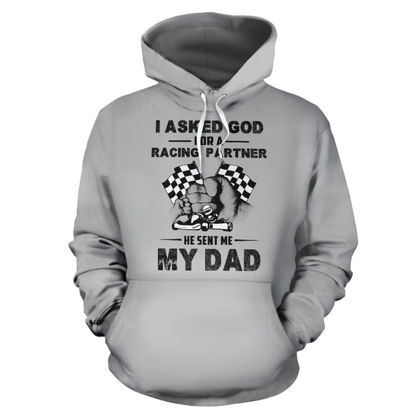Son Asks God Kart Racing Hoodie - i01a0122d01kara - Unitrophy