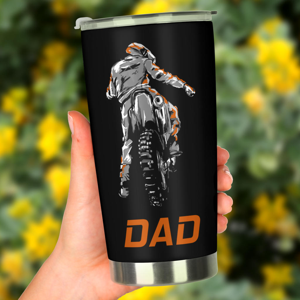 Motocross Dad Tumbler - Unitrophy