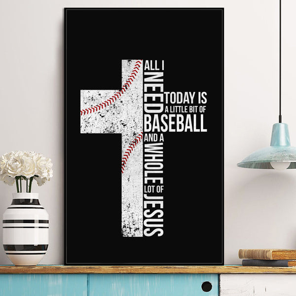 Baseball Poster, Canvas Vintage Style, Baseball Gifts NTB0310B01CL
